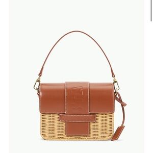 Charli Wicker Crossbody Bag ~ Natural by STAUD